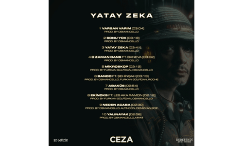 CEZA'DAN DOKUZ YIL SONRA YENİ ALBÜM: 'YATAY ZEKA'